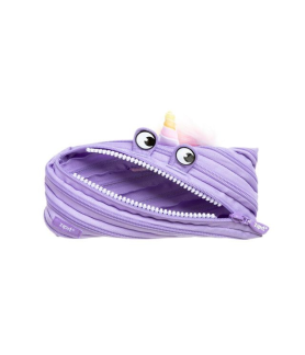 Zipit Pencil Bag Unicorn Light Purple