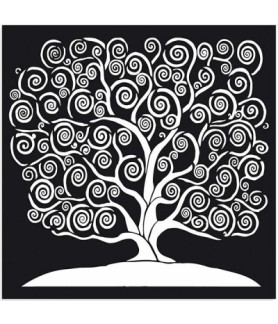 Stamperia Thick Stencil Tree of Life 30x30cm