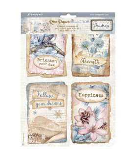 Stamperia A4 Tissue Paper - Strength