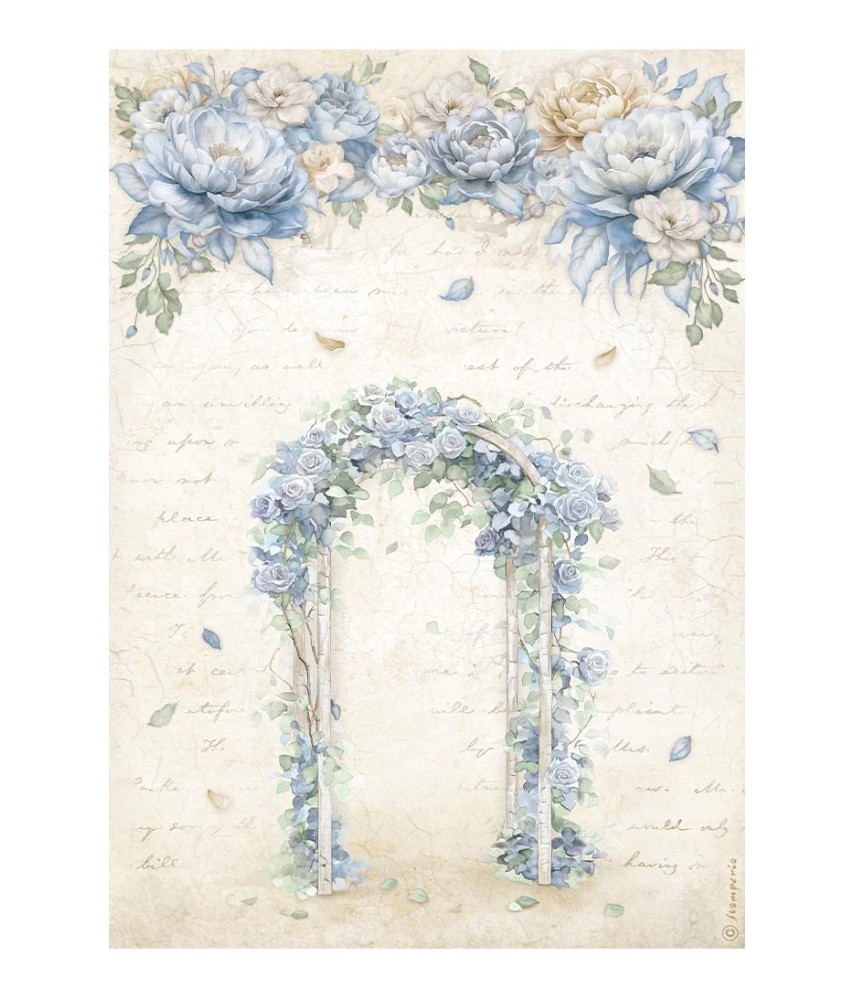 Stamperia A4 Tissue Paper Packed Timeless Arch
