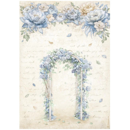 Stamperia A4 Tissue Paper Packed Timeless Arch