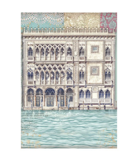 Stamperia A4 Tissue Paper Vernice City of Art - Palace Museum