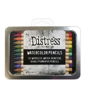 Ranger Tim Holtz Distress Watercolor Pencil Set 4
