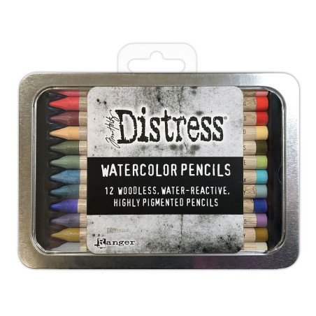 Ranger Tim Holtz Distress Watercolor Pencil Set 6