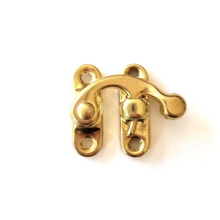 De Art Studio  Gold Metal Latch Lock with Screws