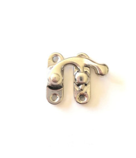 De Art Studio Silver Metal Latch Lock with Screws