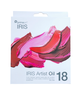 Prime Art Oil Paint Sets 12ml (18 Assorted)