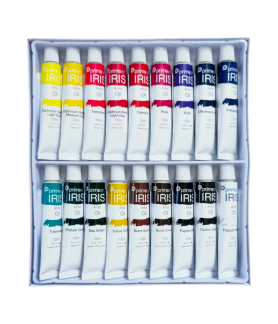 Prime Art Oil Paint Sets 12ml (18 Assorted)