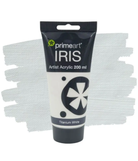 Primeart Iris Acrylic 200ml 710 Titanium White