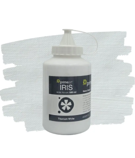 Prime Art Iris Acrylic 500ml 710 Titanium White