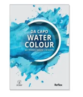 Reflex Da Capo Water Colour Pad A4 300gsm 10 Sheets