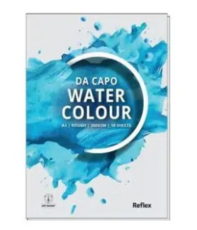 Reflex Da Capo Water Colour Pad A5 300gsm 10 Sheets