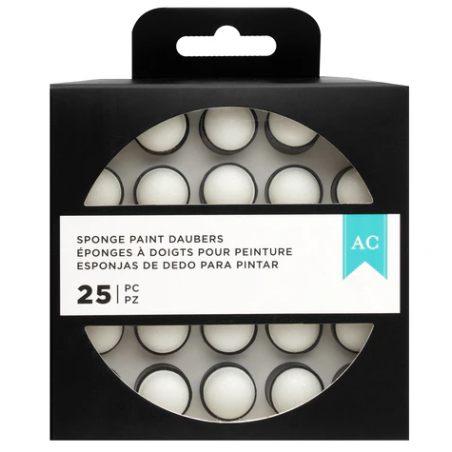 American Craft Sponge Paint Daubers 25pc