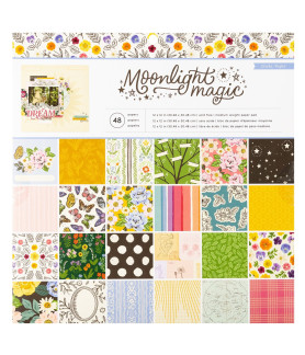 Crate Paper 12 X 12 Scrapbook Paper Pad Single-Sided Moonlight Magic