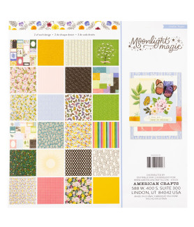 Crate Paper 12 X 12 Scrapbook Paper Pad Single-Sided Moonlight Magic