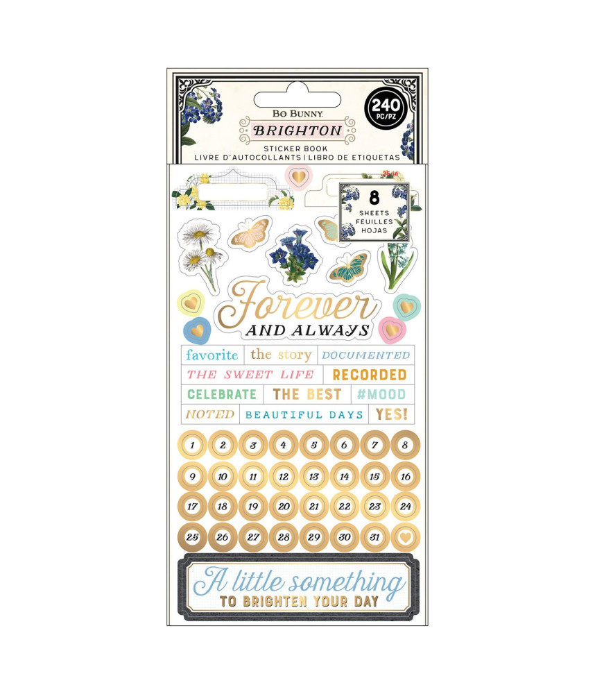 BoBunny Brighton Sticker Book