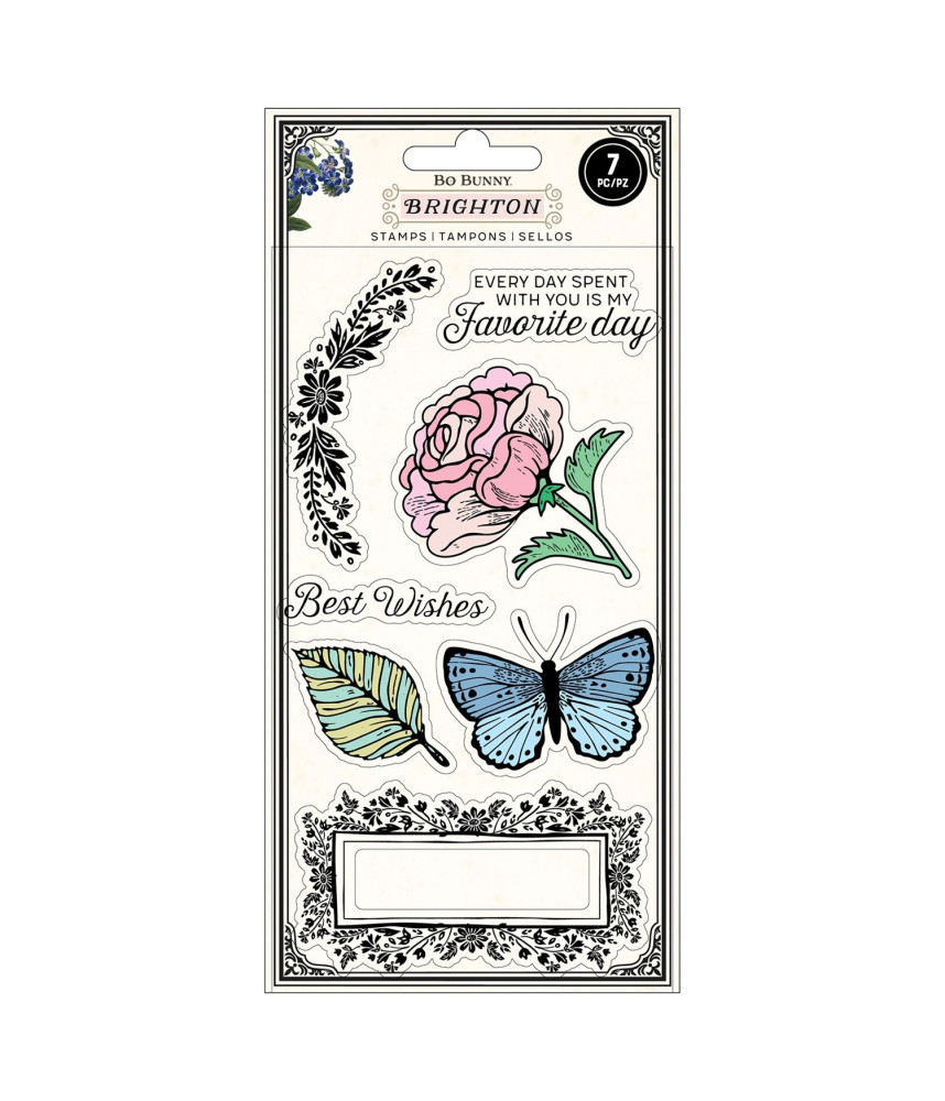 BoBunny Brighton Clear Stamps