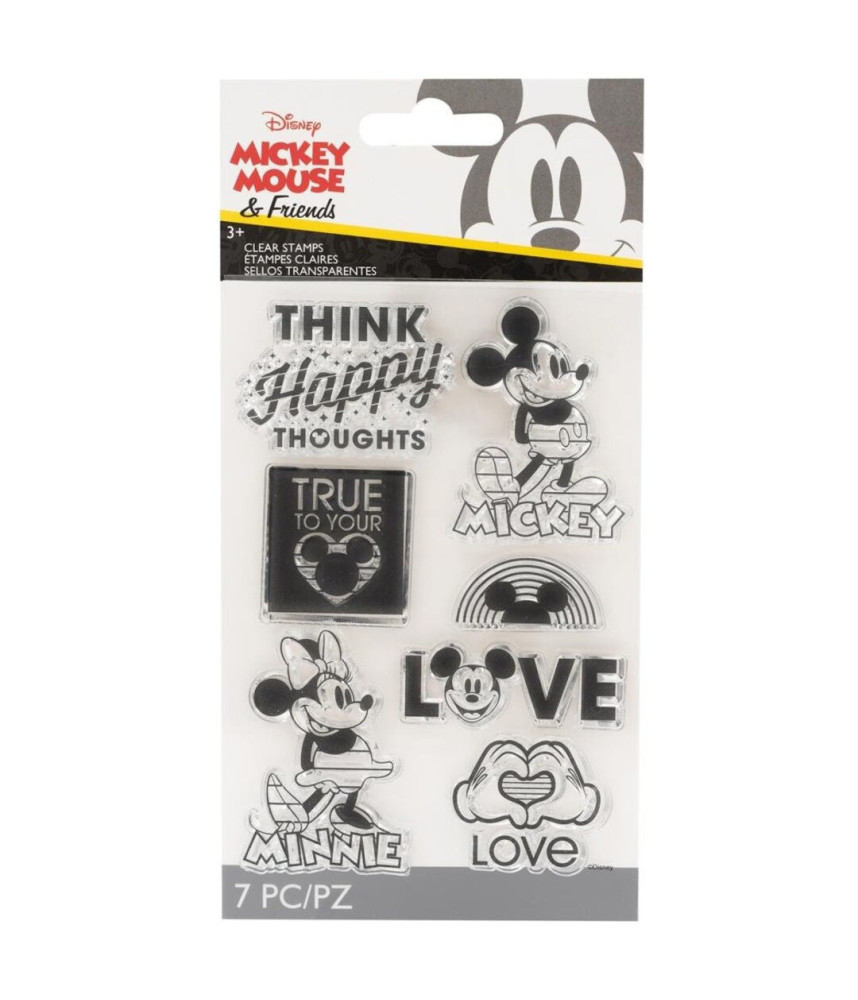 American Craft Disney Mickey Mouse Clear Stamp - Mickey Love