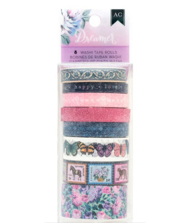 American Crafts Dreamer Washi Tape - 8 Piece