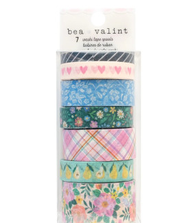 American Crafts Poppy And Pear Washi Tape - 7 Pack