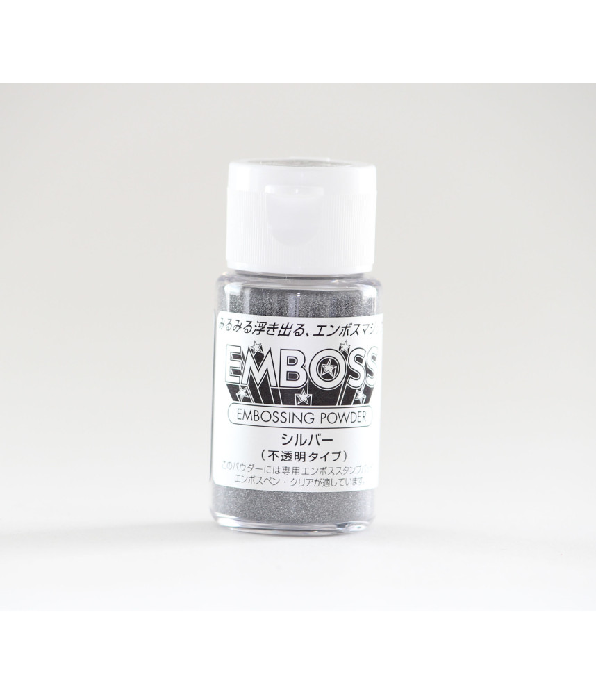 Tsukineko Embossing Powder 1oz - Silver