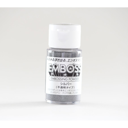 Tsukineko Embossing Powder 1oz - Silver