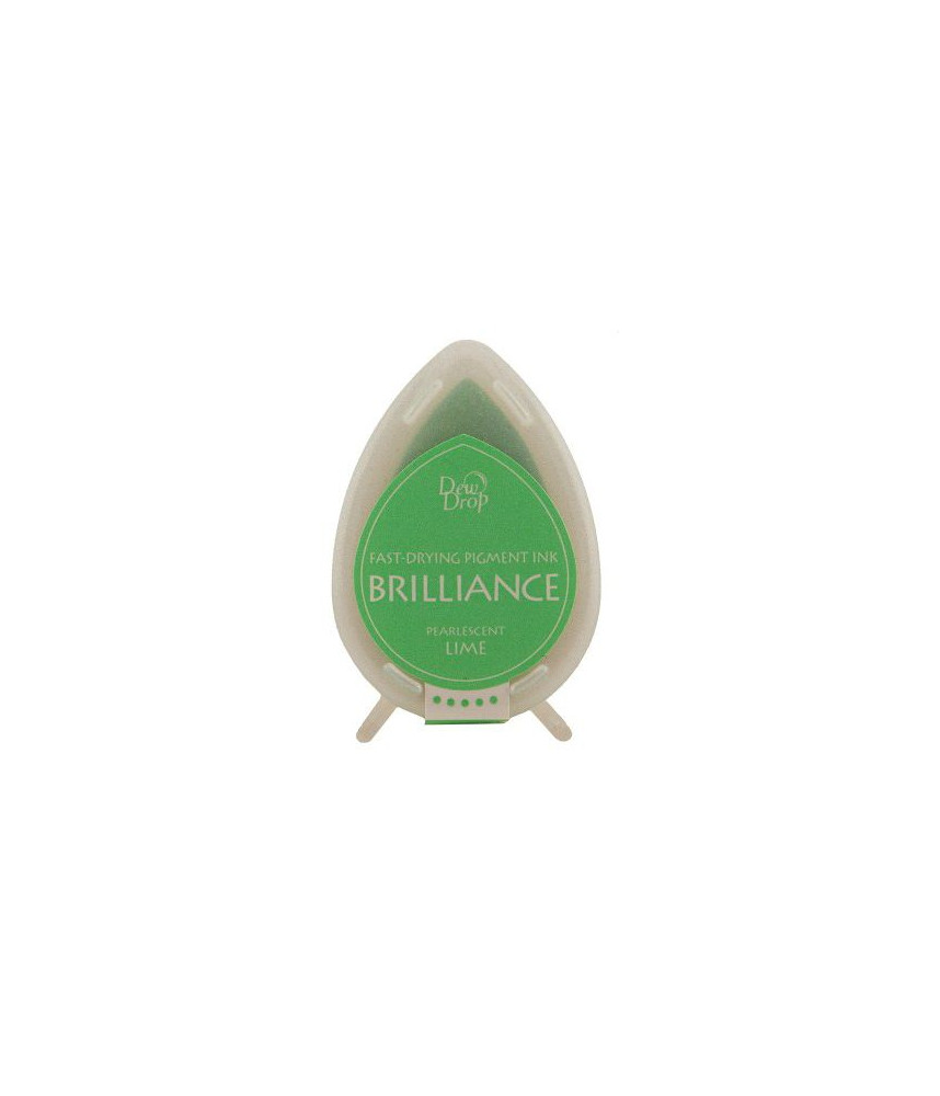 Tsukineko Brilliance Dewdrop Ink Pad - Lime
