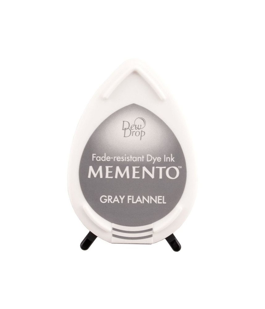 Tsukineko Memento Dew Drop Ink Pad - Gray Flannel