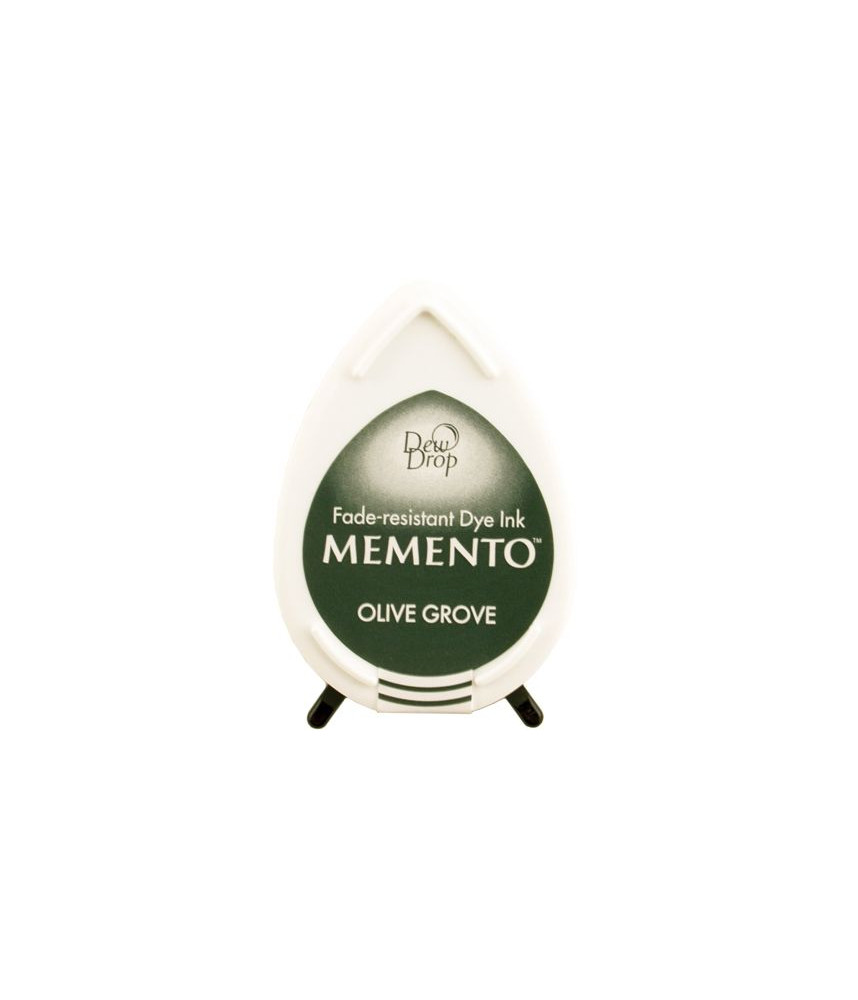 Tsukineko Memento Dew Drop Ink Pad - Olive Grove