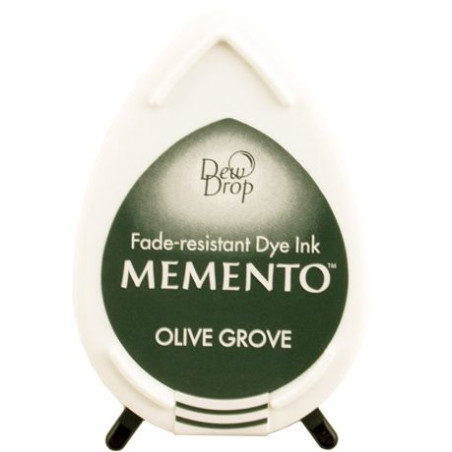 Tsukineko Memento Dew Drop Ink Pad - Olive Grove