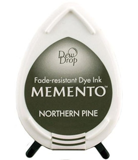 Tsukineko Memento Dewdrop Ink Pad - Northern Pine