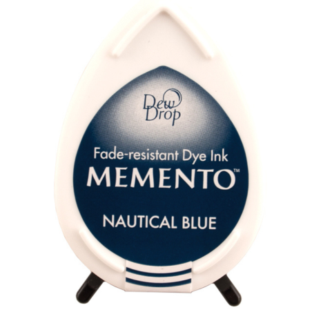 Tsukineko Memento Dewdrop Ink Pad - Nautical Blue