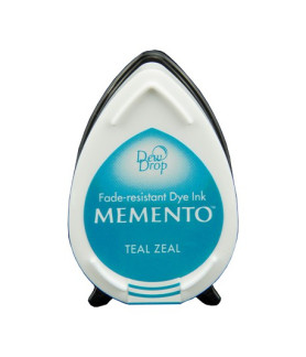 Tsukineko Memento Dewdrop Ink Pad - Teal Zeal