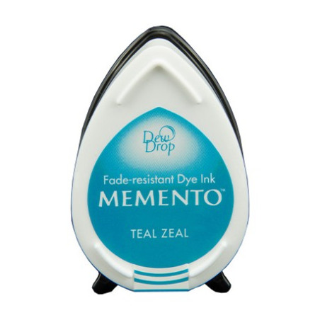 Tsukineko Memento Dewdrop Ink Pad - Teal Zeal