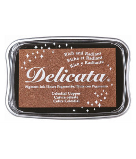 Tsukineko Delicata Ink Pad - Celestial Copper