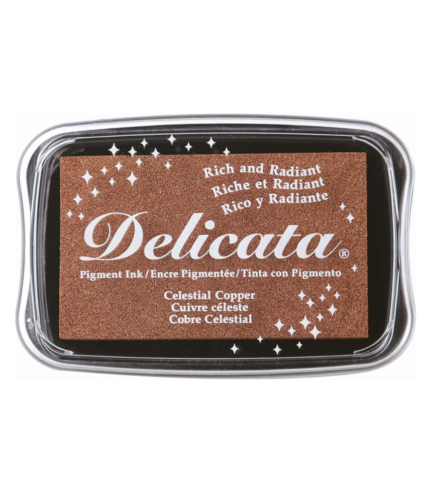 Tsukineko Delicata Ink Pad - Celestial Copper