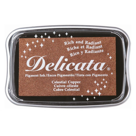 Tsukineko Delicata Ink Pad - Celestial Copper