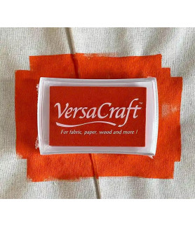 Tsukineko Versa Craft Ink Pad - Tangerine