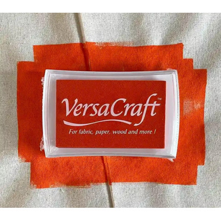 Tsukineko Versa Craft Ink Pad - Tangerine