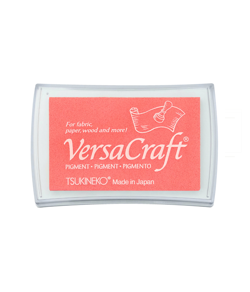 Tsukineko Versa Craft Ink Pad - Coral Pink