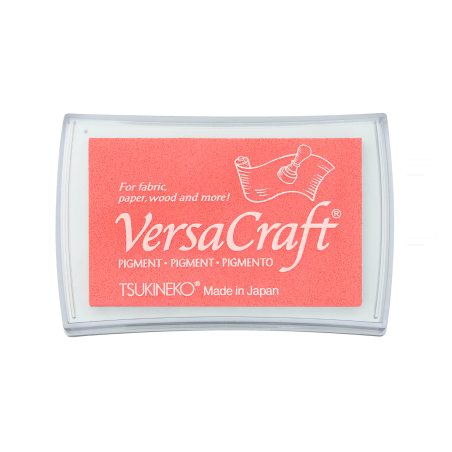 Tsukineko Versa Craft Ink Pad - Coral Pink