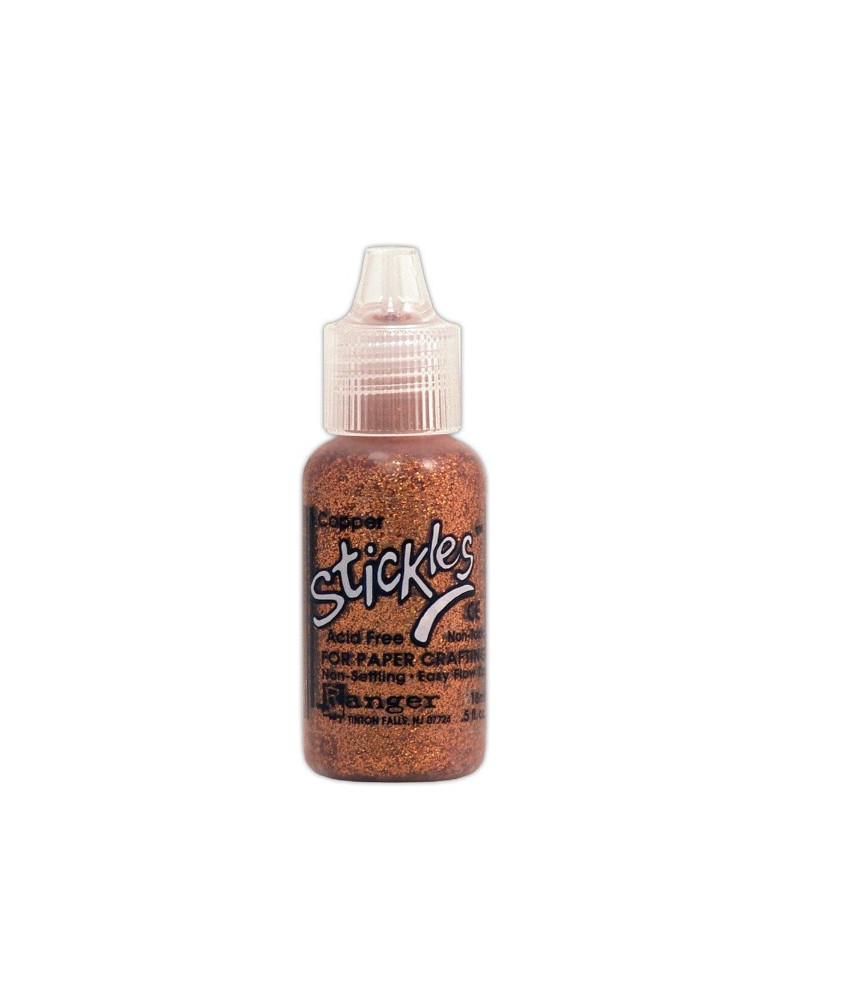 Ranger Stickles Glitter Glue - Copper 18ml