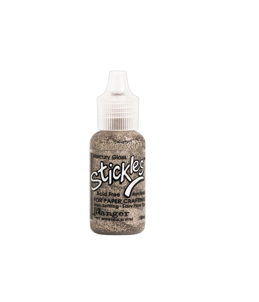 Ranger Stickles Glitter Glue - Mercury Glass 18ml