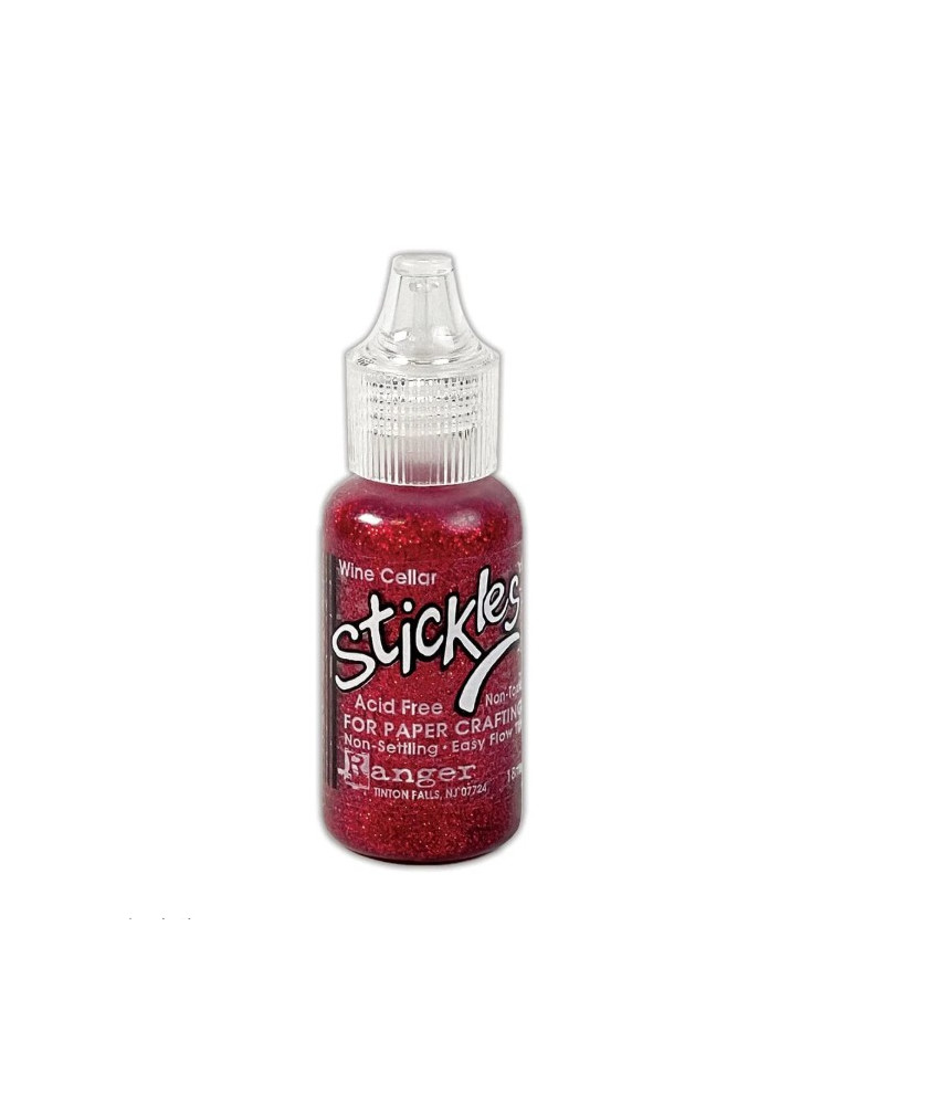 Ranger Stickles Glitter Glue - Wine Cellar 18ml