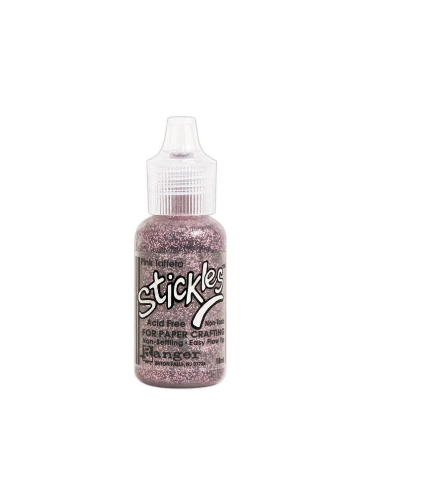 Ranger Stickles Glitter Glue - Pink Taffeta 18ml