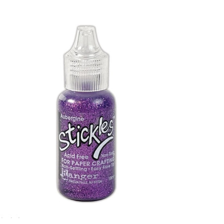 Ranger Stickles Glitter Glue - Aubergine 18ml
