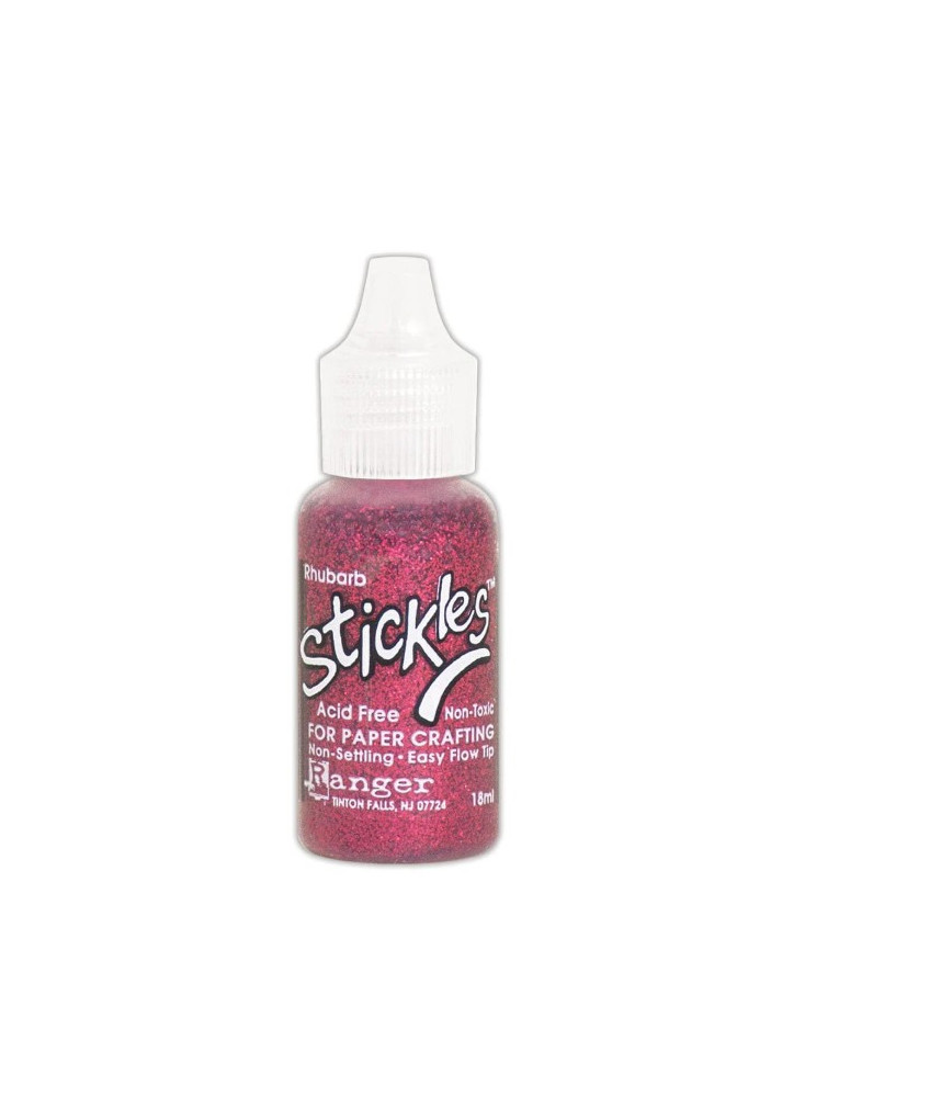 Ranger Stickles Glitter Glue - Rhubarb 18ml