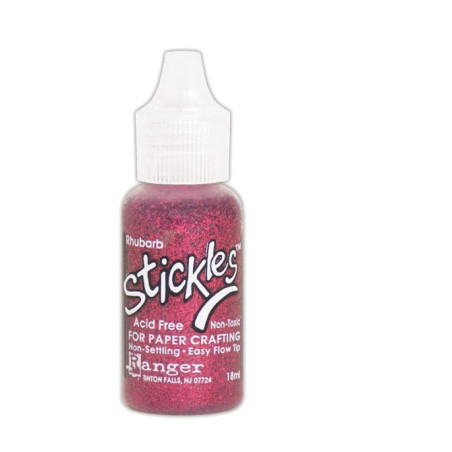 Ranger Stickles Glitter Glue - Rhubarb 18ml
