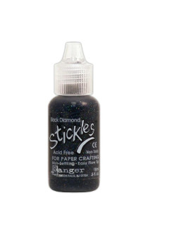 Ranger Stickles Glitter Glue - Black Diamond 18ml