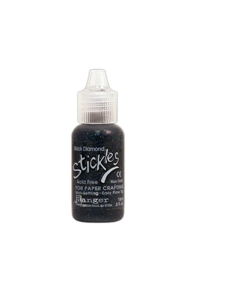 Ranger Stickles Glitter Glue - Black Diamond 18ml